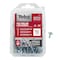 Itw Sheet Metal Screw, #8 x 1/2 in, Zinc Plated Truss Head Phillips Drive, 260 PK 21520 - alternate 1